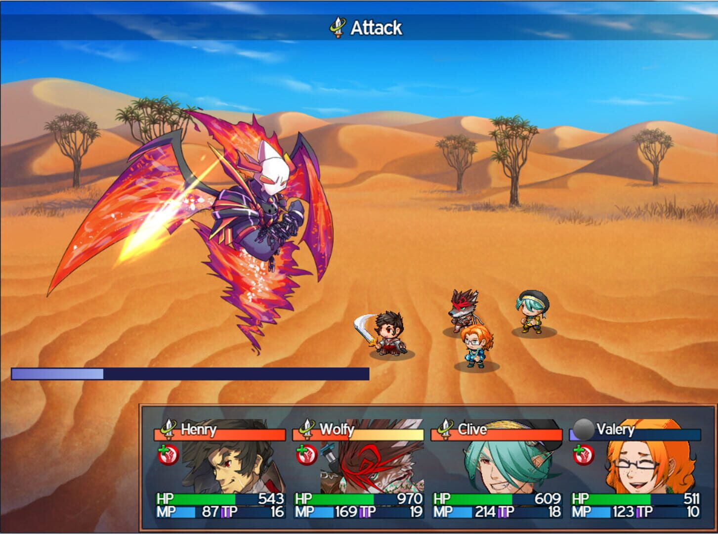 RPG Fighter League - Screenshot