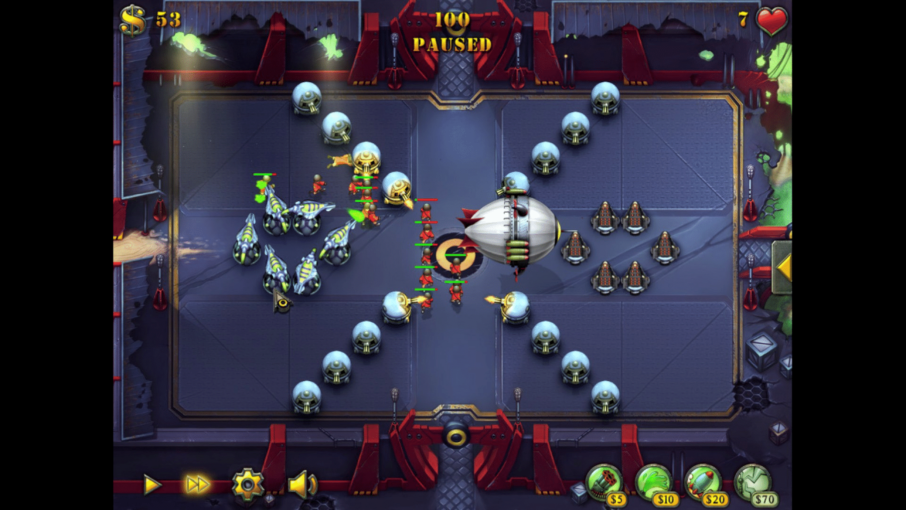 Fieldrunners screenshot