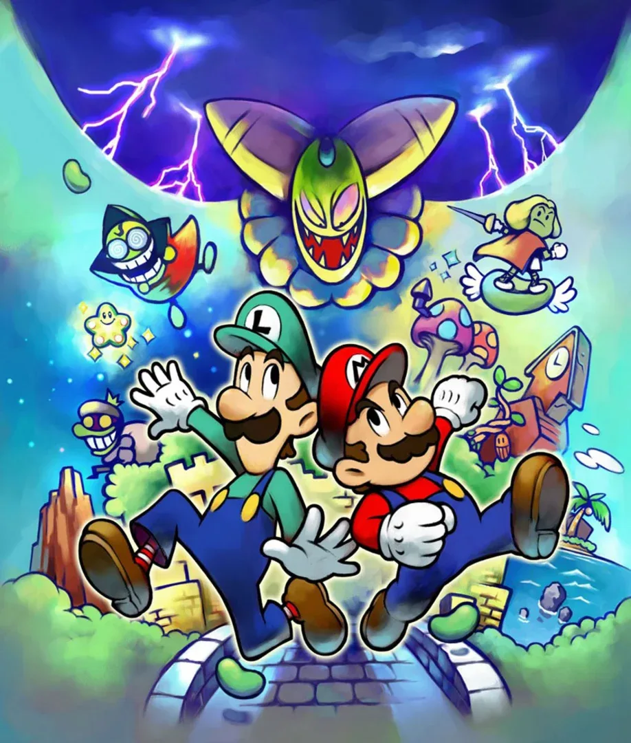 Arte - Mario & Luigi: Superstar Saga