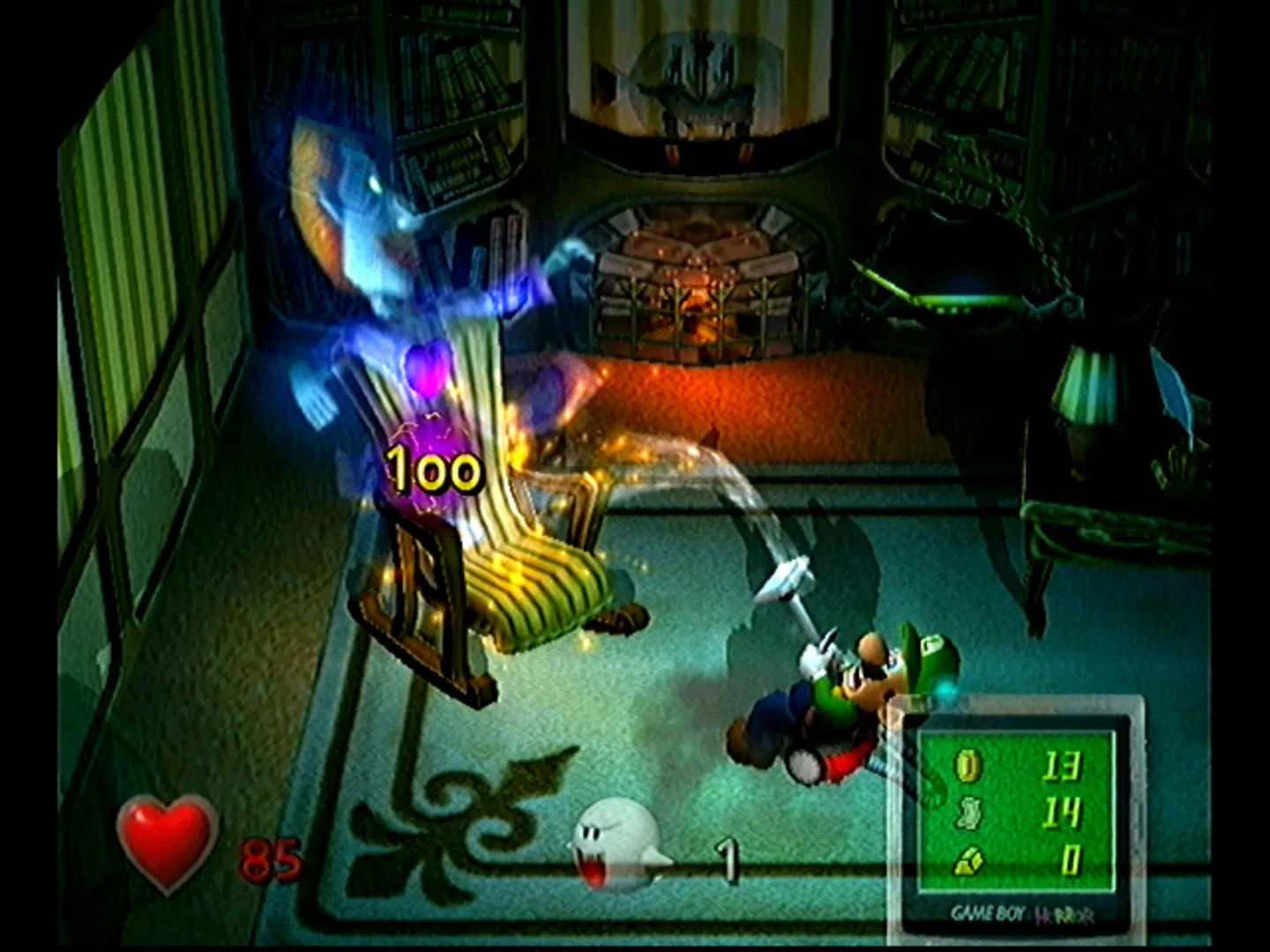 Captura de pantalla - Luigi's Mansion