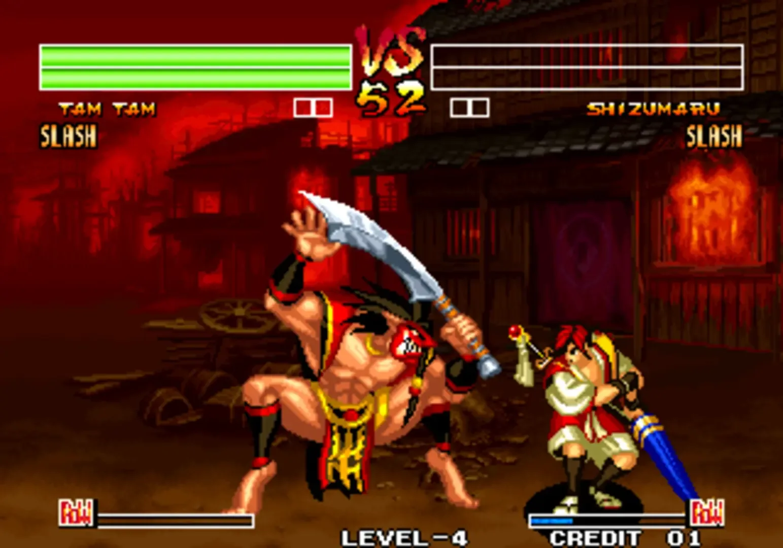 Captura de pantalla - Samurai Shodown IV: Amakusa's Revenge