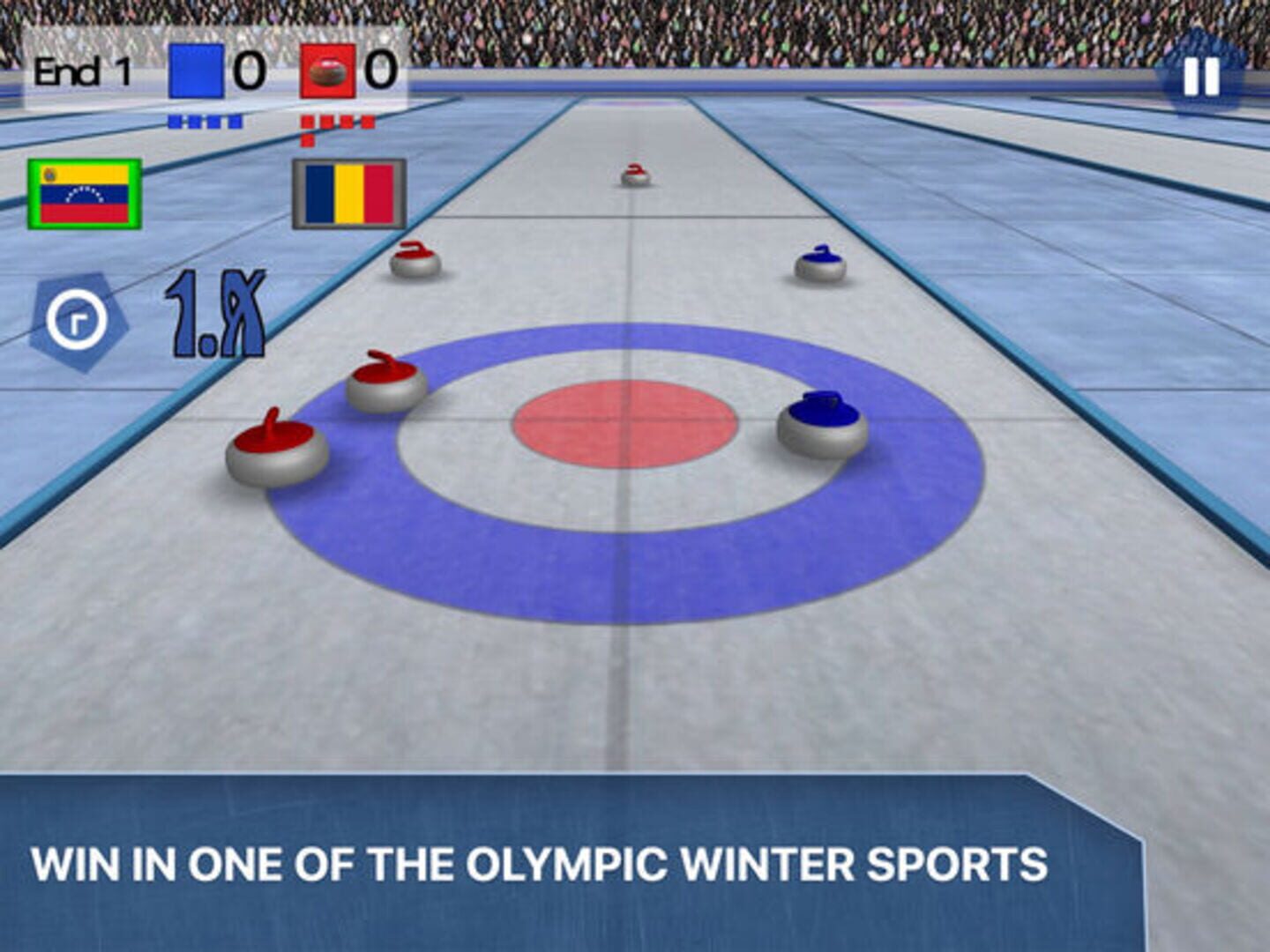 Curling 3D - Winter Sports - Screenshot