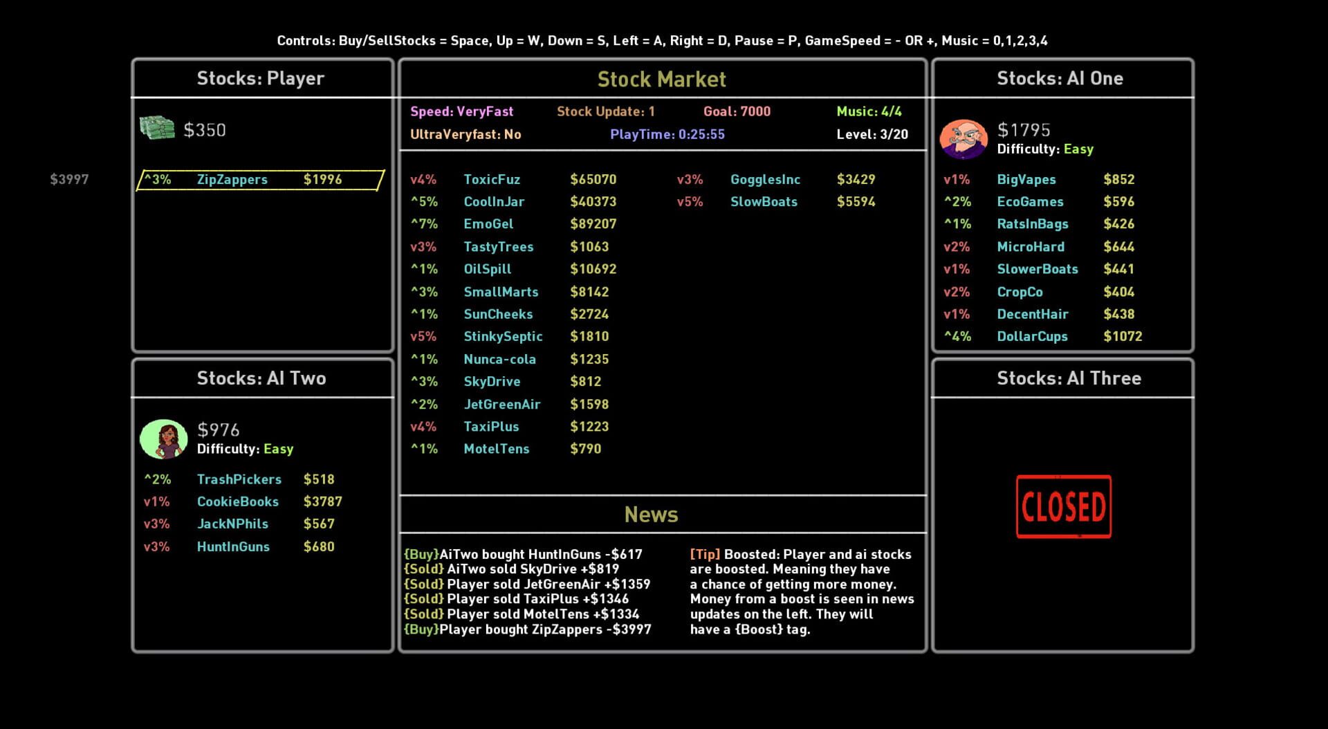 StockUp - Screenshot