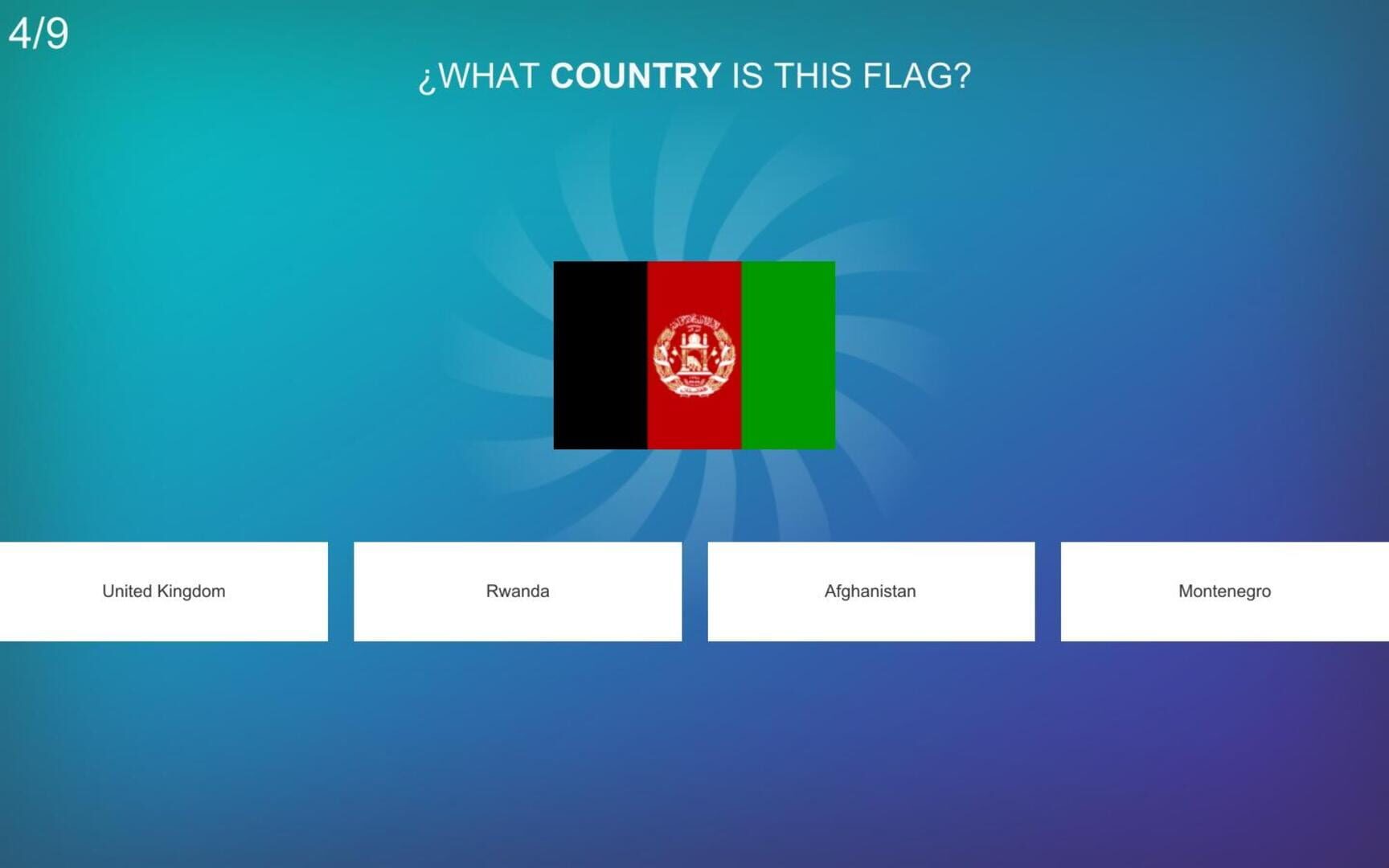 Flagster - Screenshot