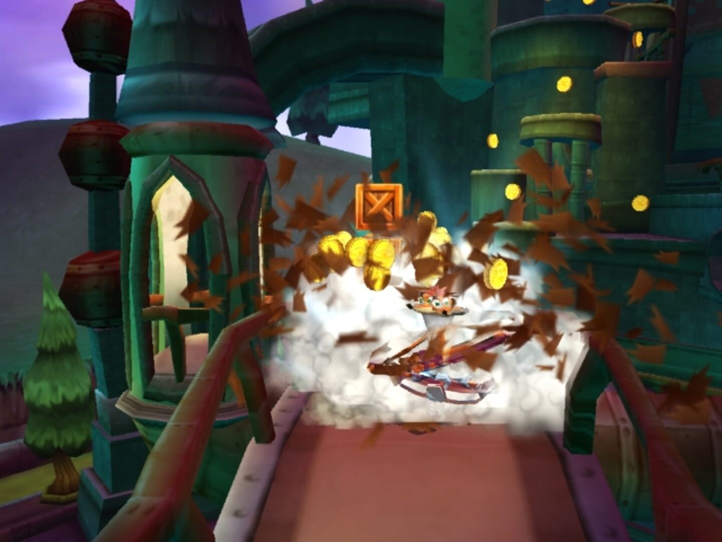 Captura de pantalla - Crash Tag Team Racing
