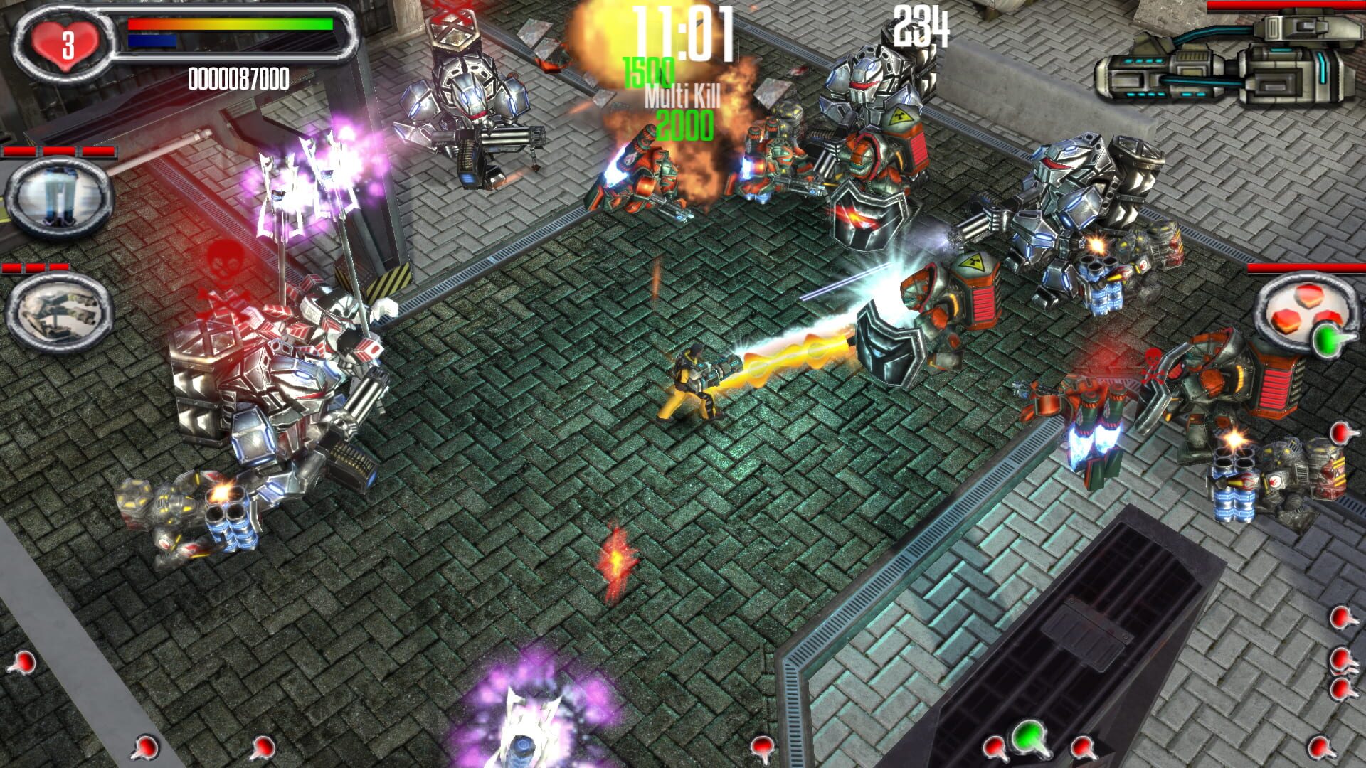 Robot Tsunami - Screenshot