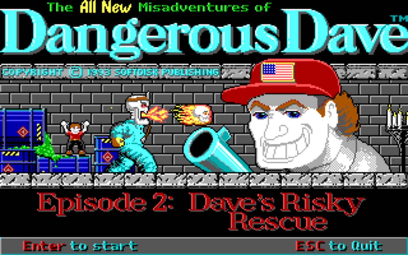 Dangerous Dave's Risky Rescue (1993)