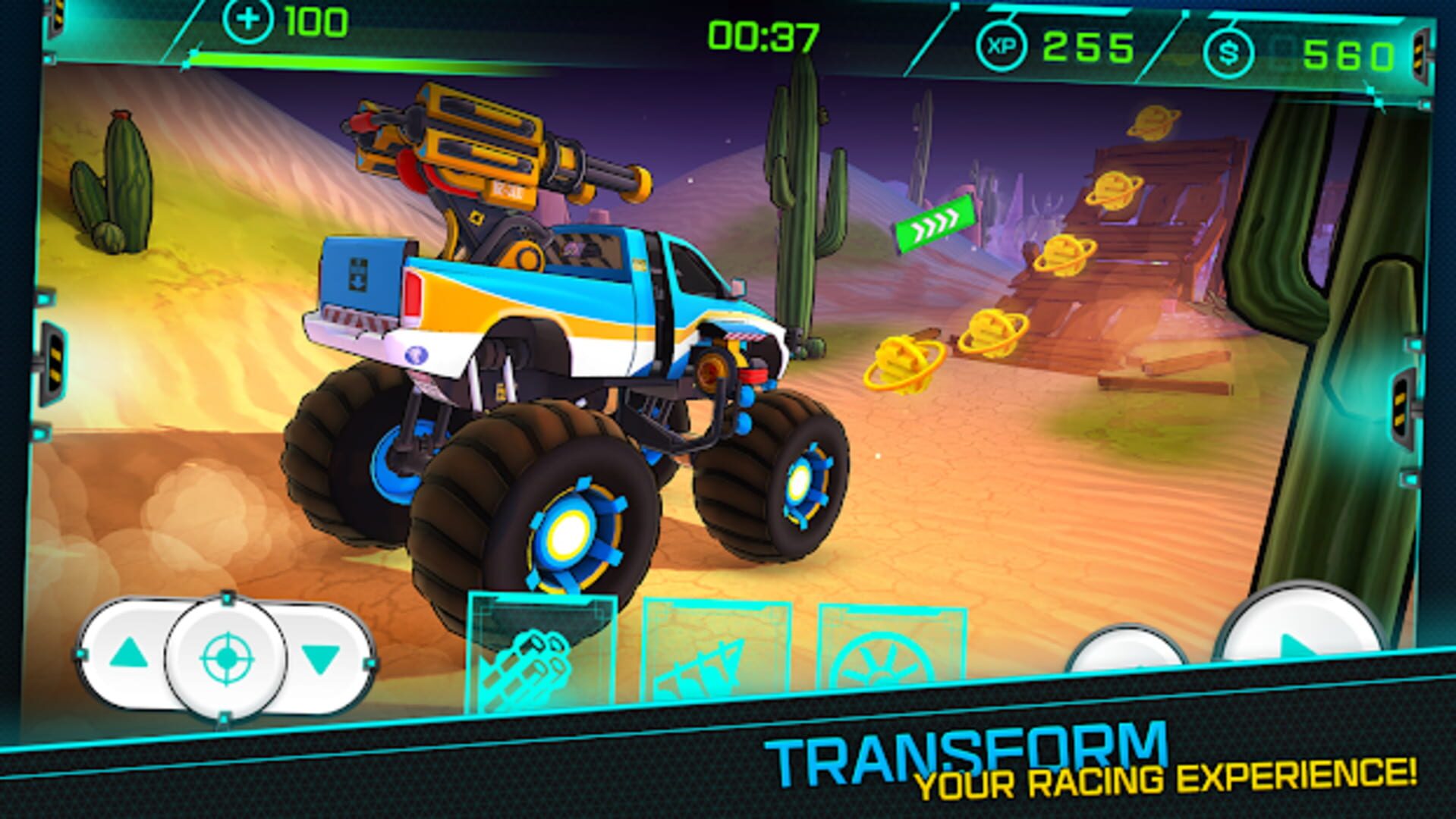 Trucksform3d Offroad 3D Shooting Bigfoot Endless Racing Truck - Screenshot
