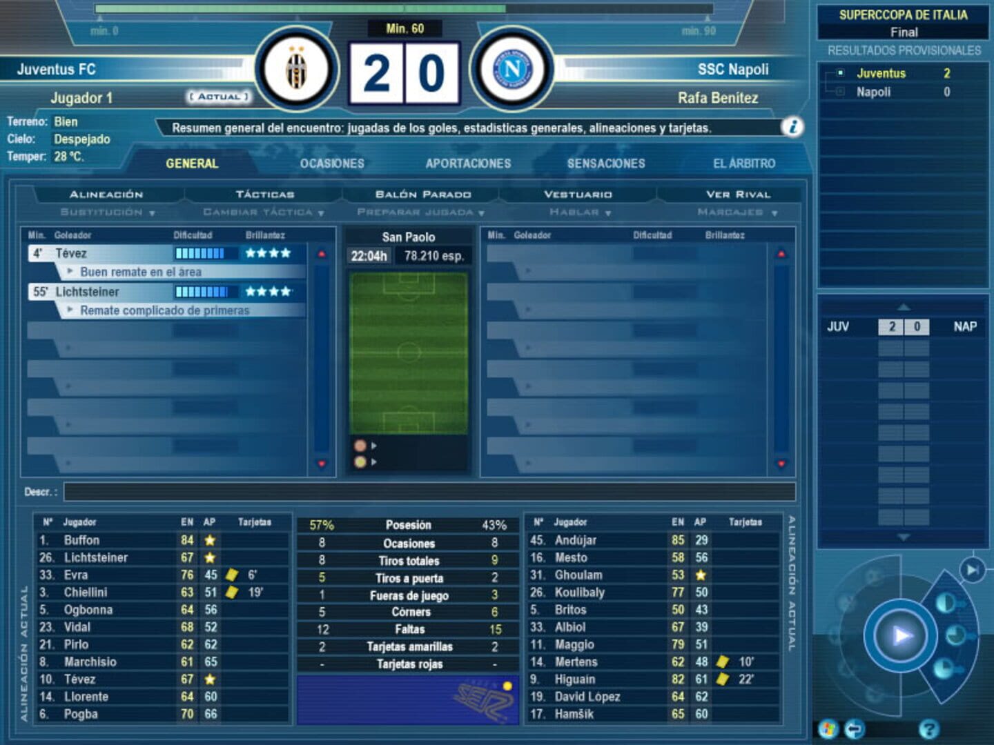 Unifutbol - Screenshot