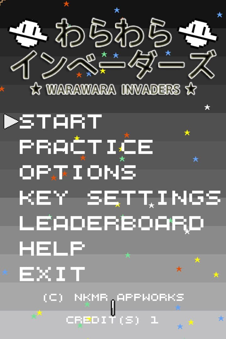 Warawara Invaders - Screenshot