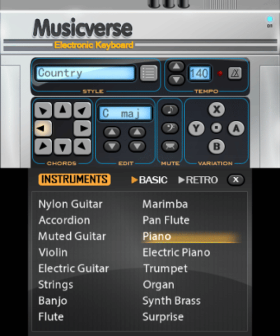 Musicverse: Electronic Keyboard screenshot