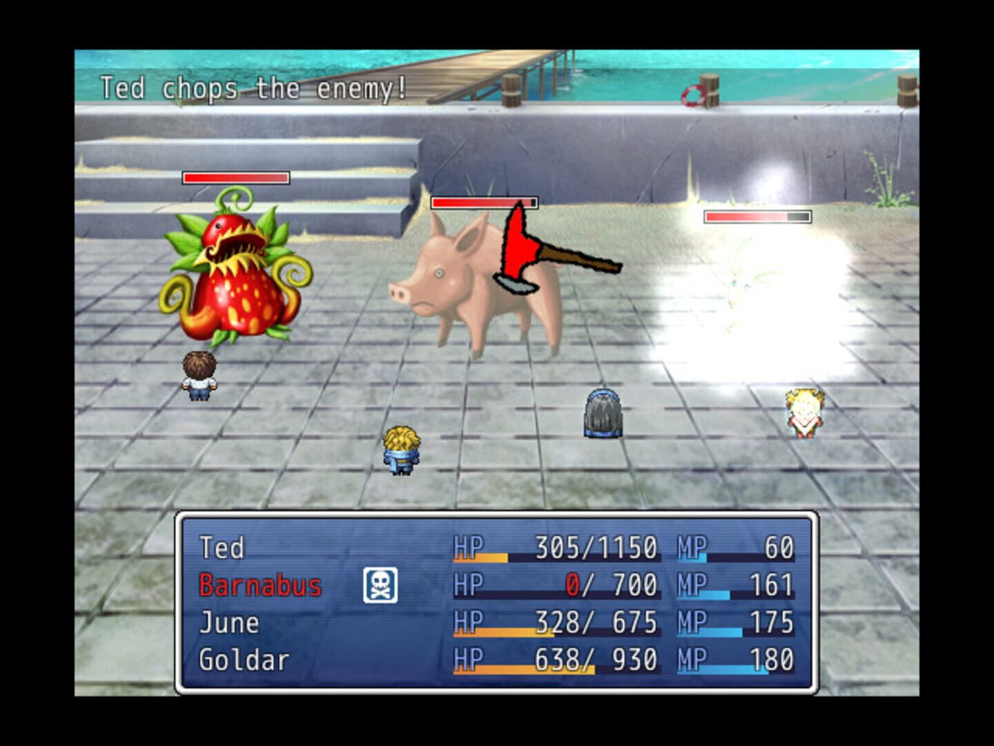 Final Warrior Quest - Screenshot