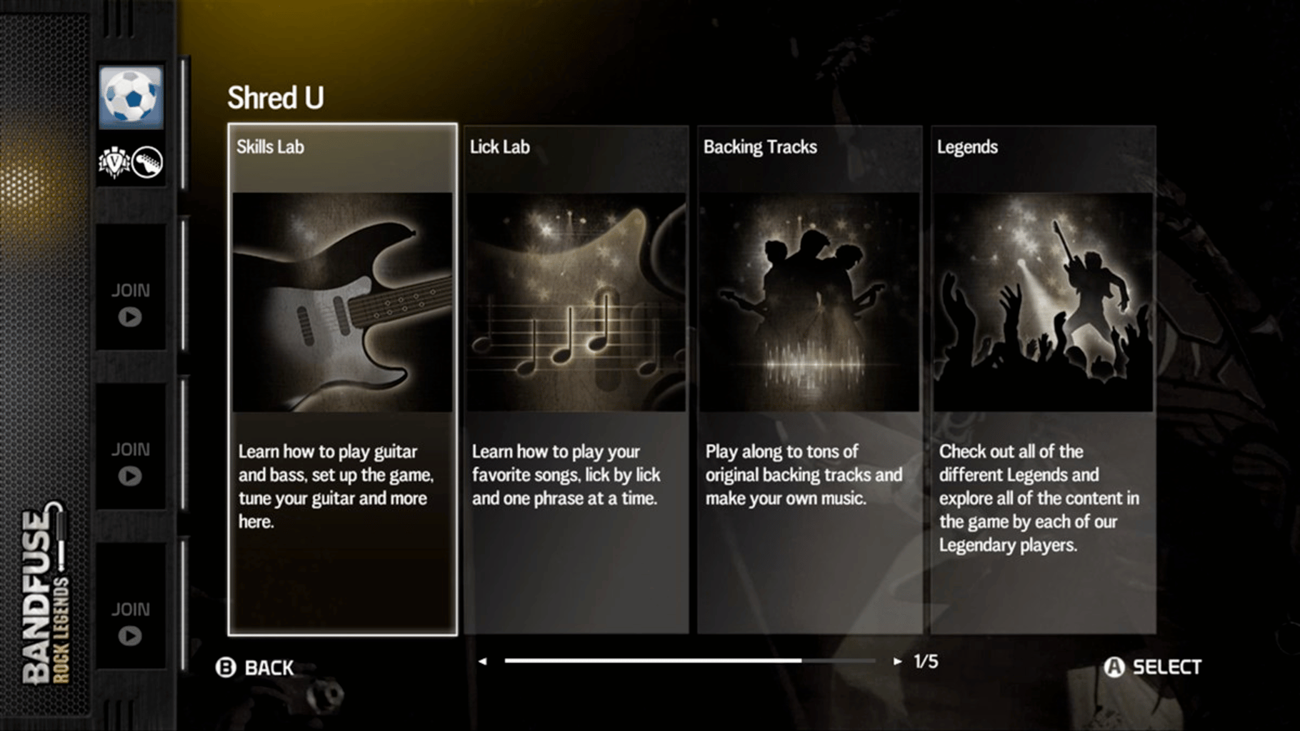 BandFuse: Rock Legends screenshot