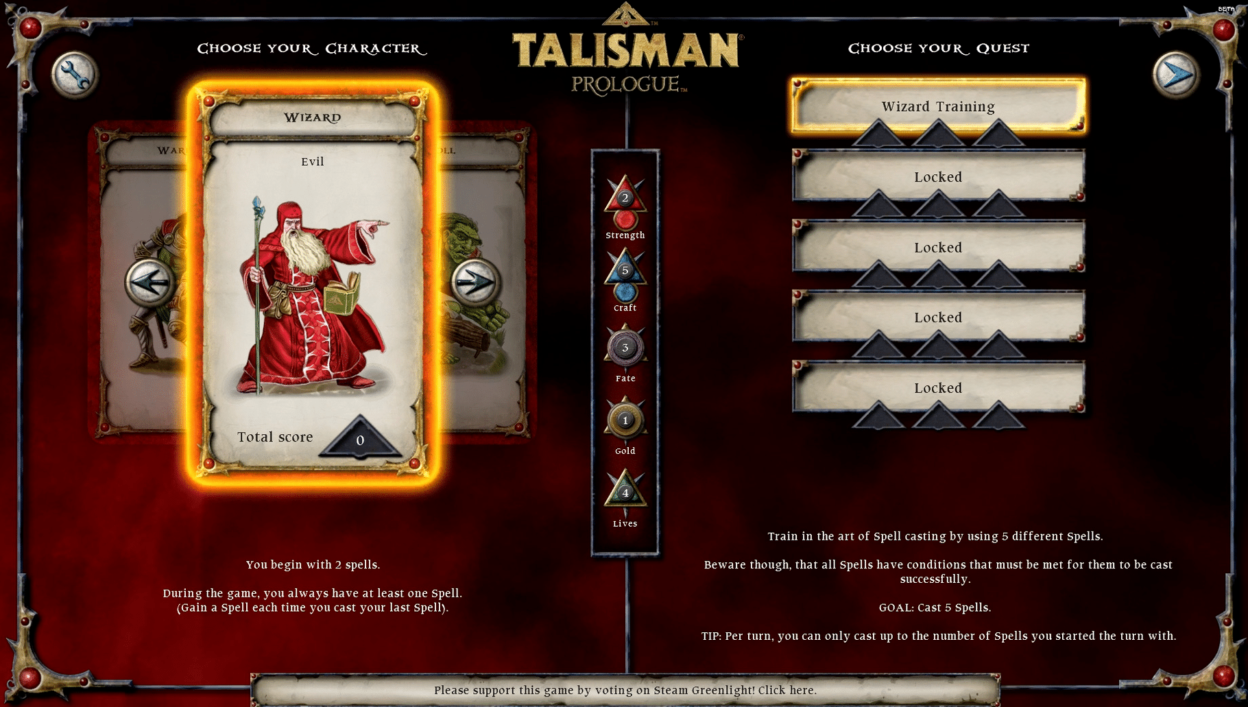 Talisman: Prologue screenshot