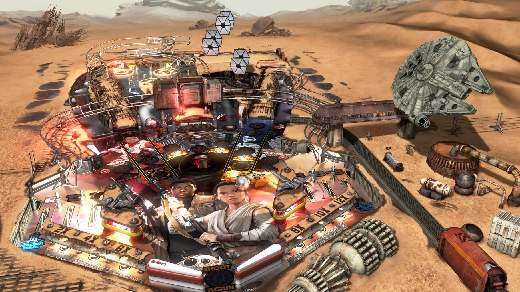 Captura de pantalla - Pinball FX3: Star Wars Pinball - The Force Awakens