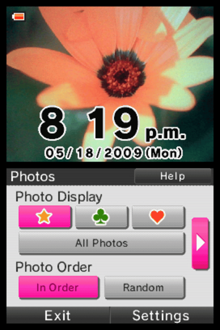 Photo Clock screenshot