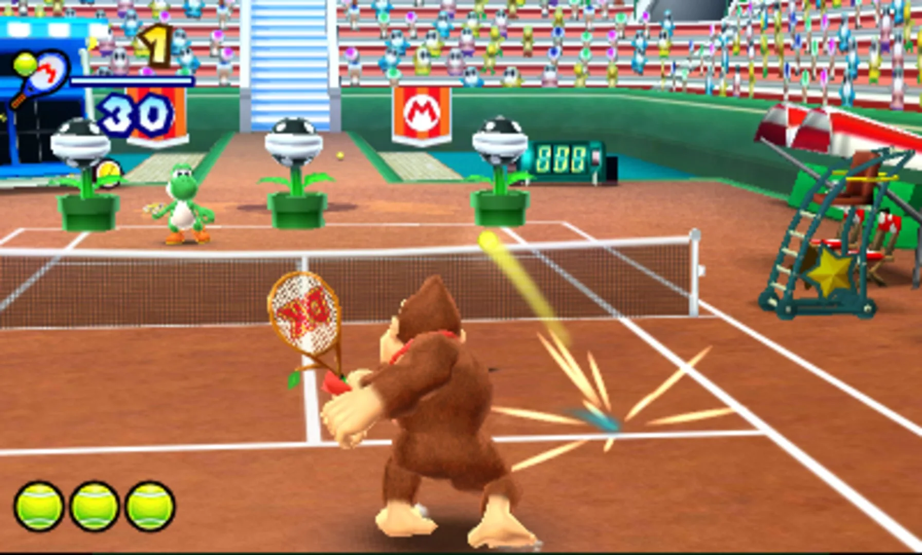 Captura de pantalla - Mario Tennis Open