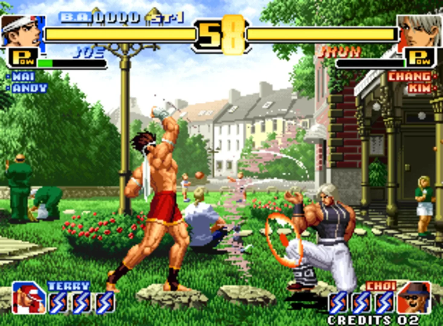 Captura de pantalla - The King of Fighters '99: Millennium Battle