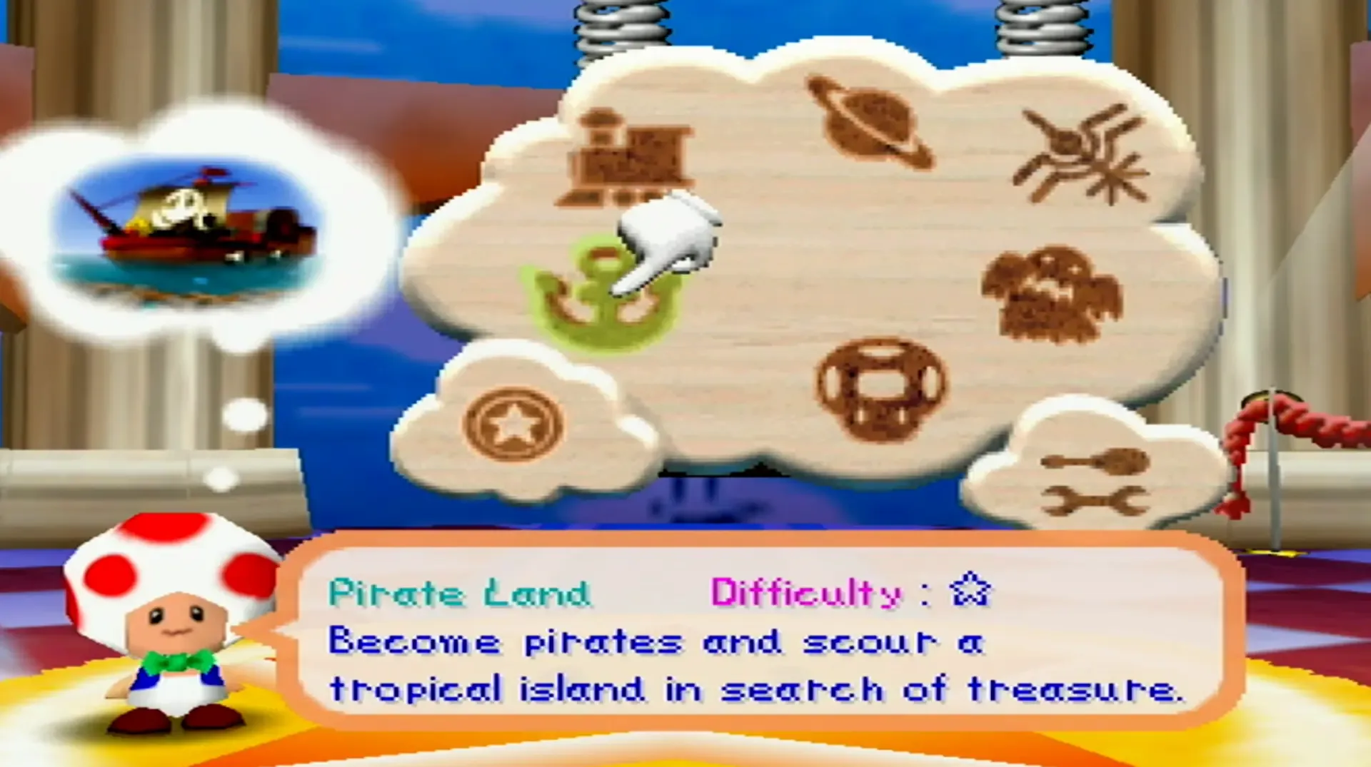 Captura de pantalla - Mario Party 2