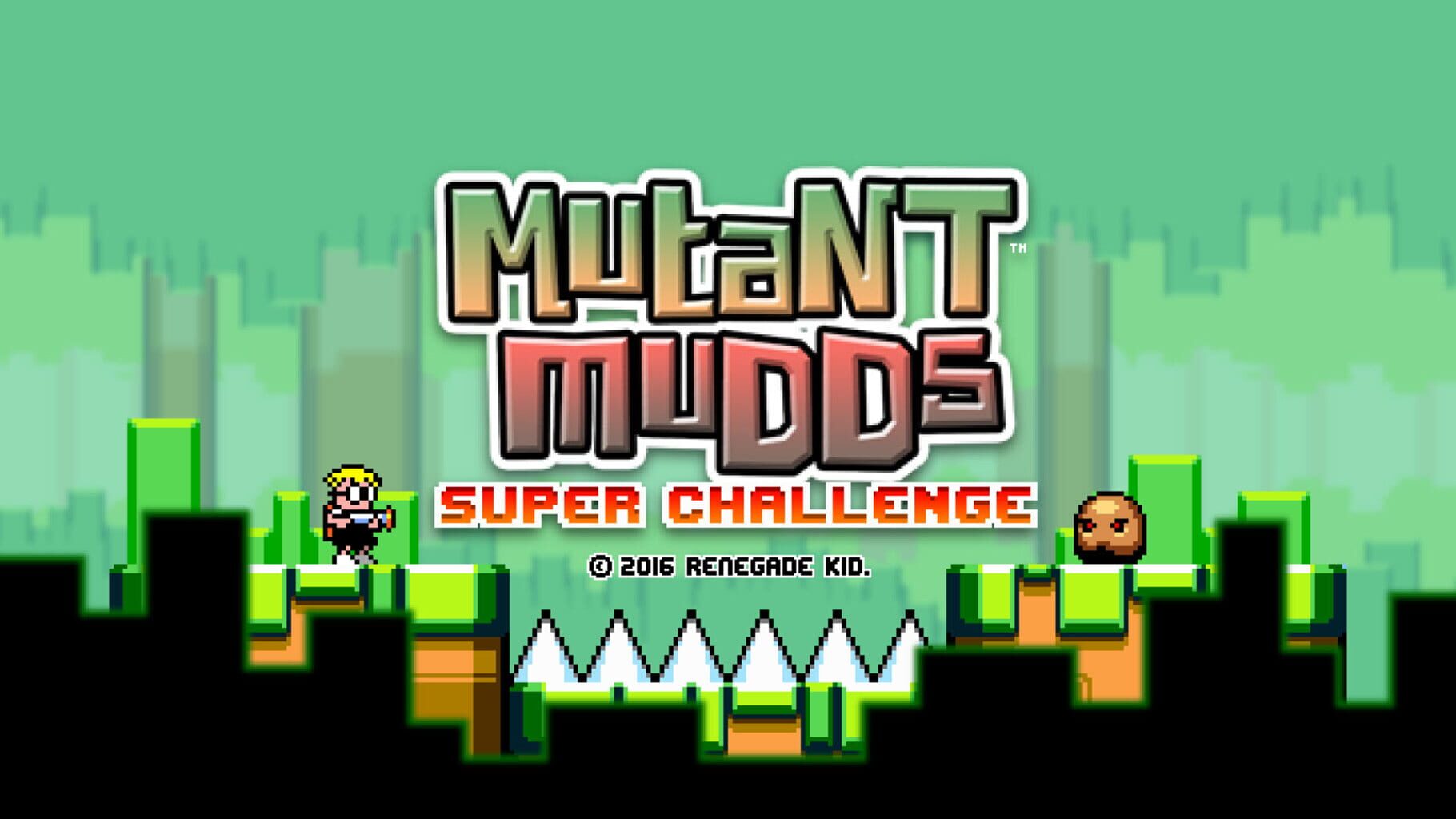 Captura de pantalla - Mutant Mudds Super Challenge