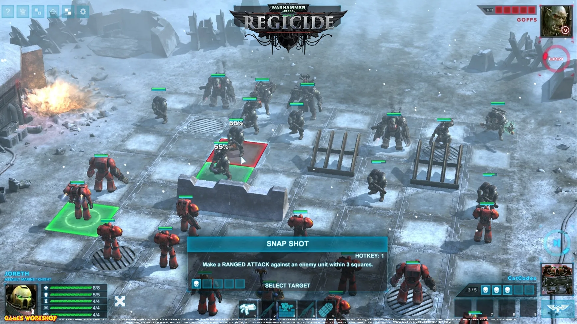 Captura de pantalla - Warhammer 40,000: Regicide