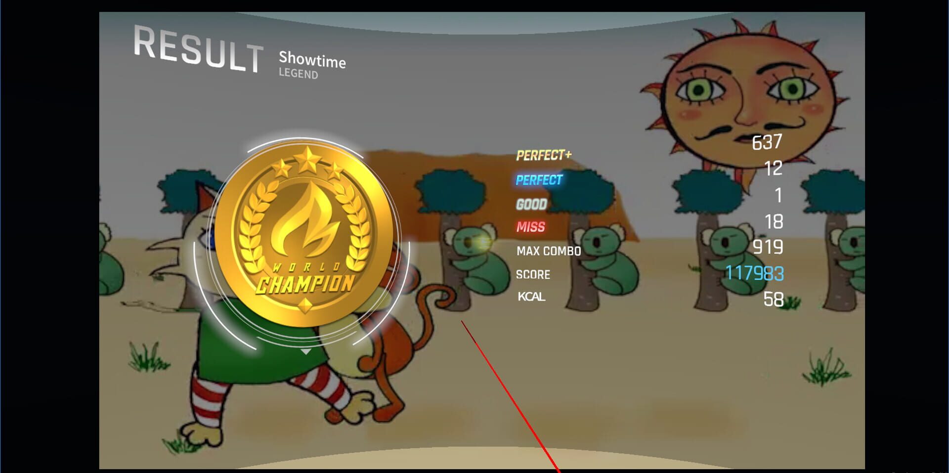 TapSonic World Champion VR - Screenshot