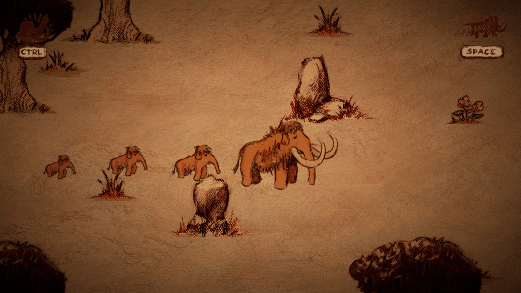 The Mammoth: A Cave Painting screenshot