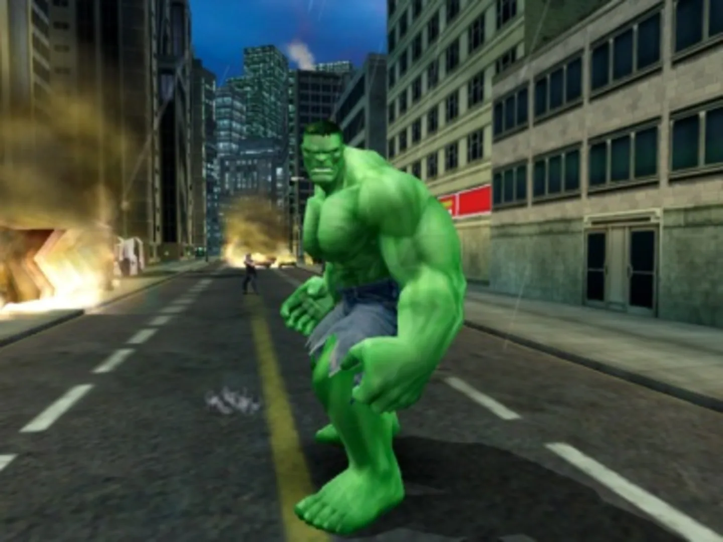 Captura de pantalla - The Incredible Hulk: Ultimate Destruction