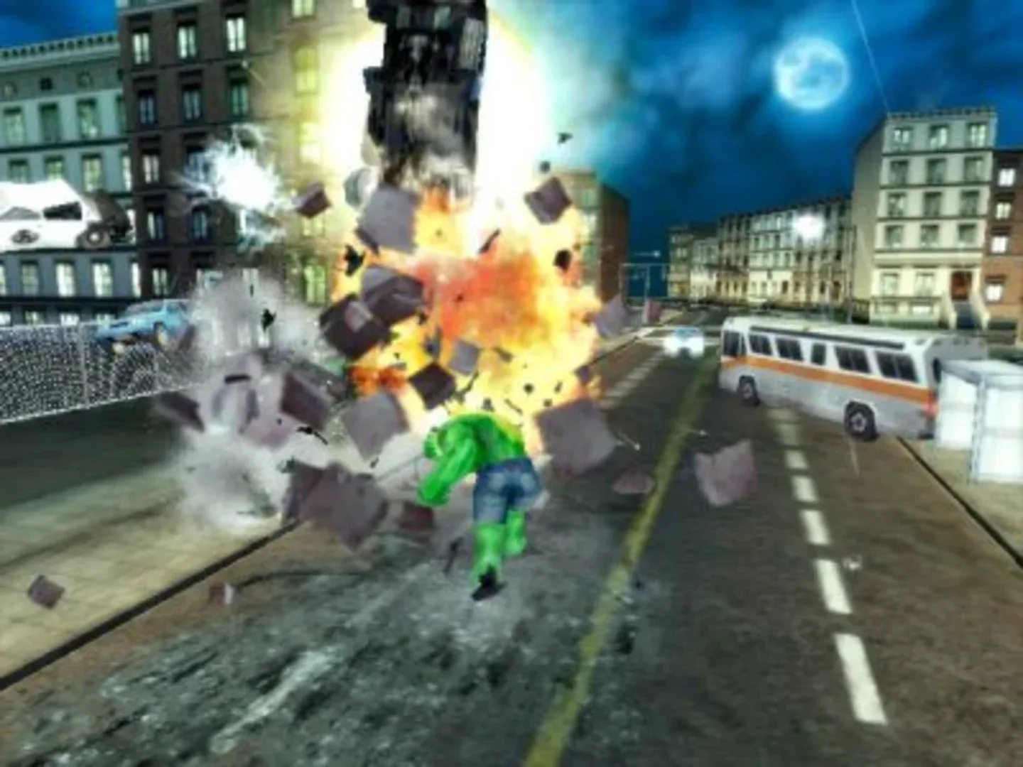 Captura de pantalla - The Incredible Hulk: Ultimate Destruction