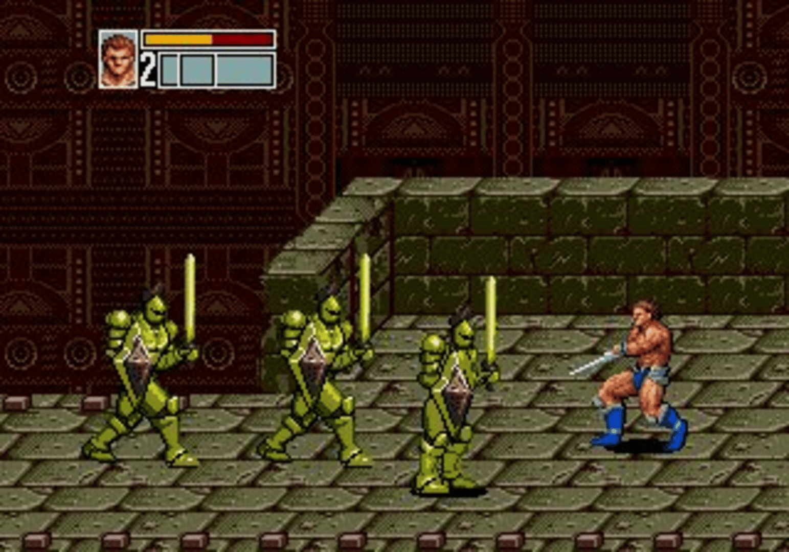 Golden Axe III screenshot