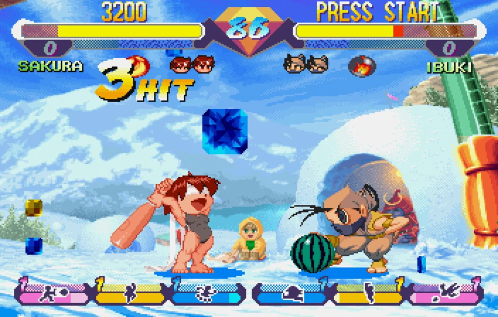 Captura de pantalla - Pocket Fighter