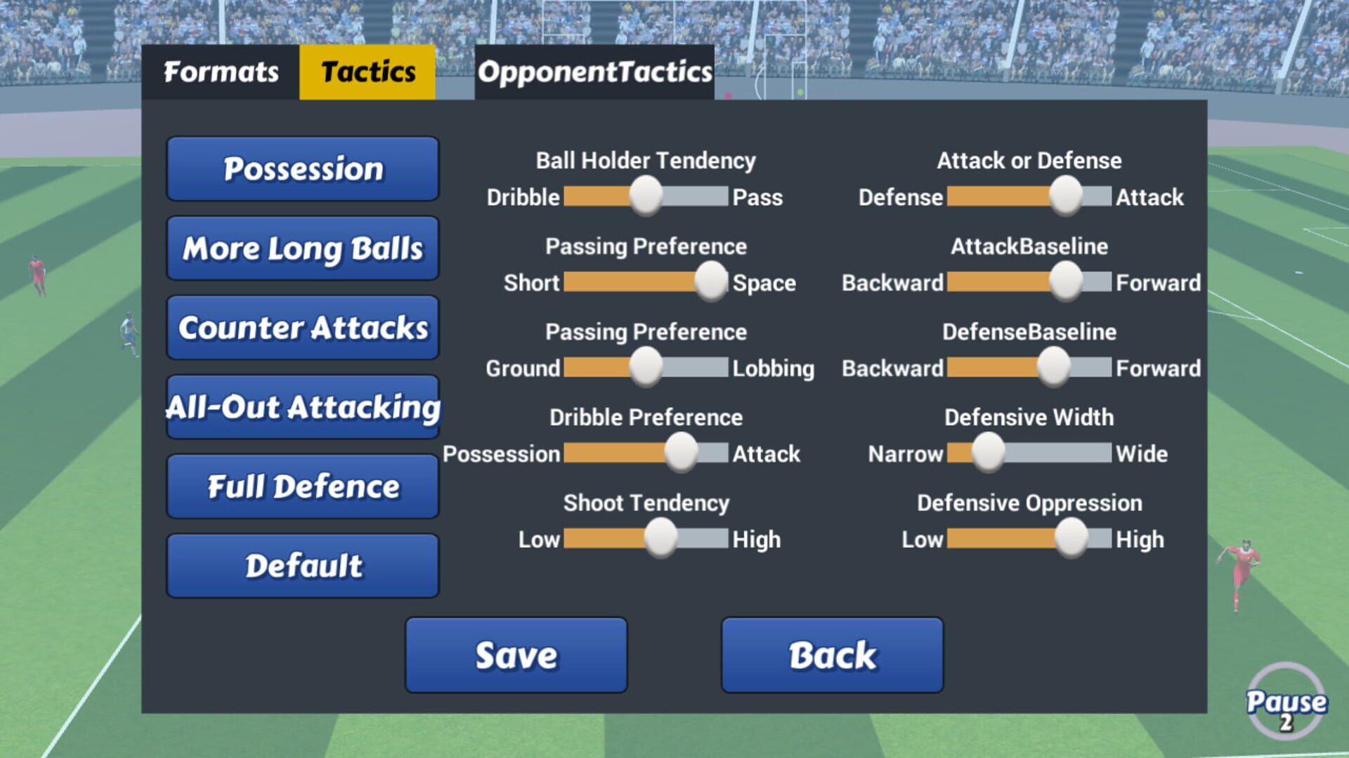 Balance of Soccer - Screenshot