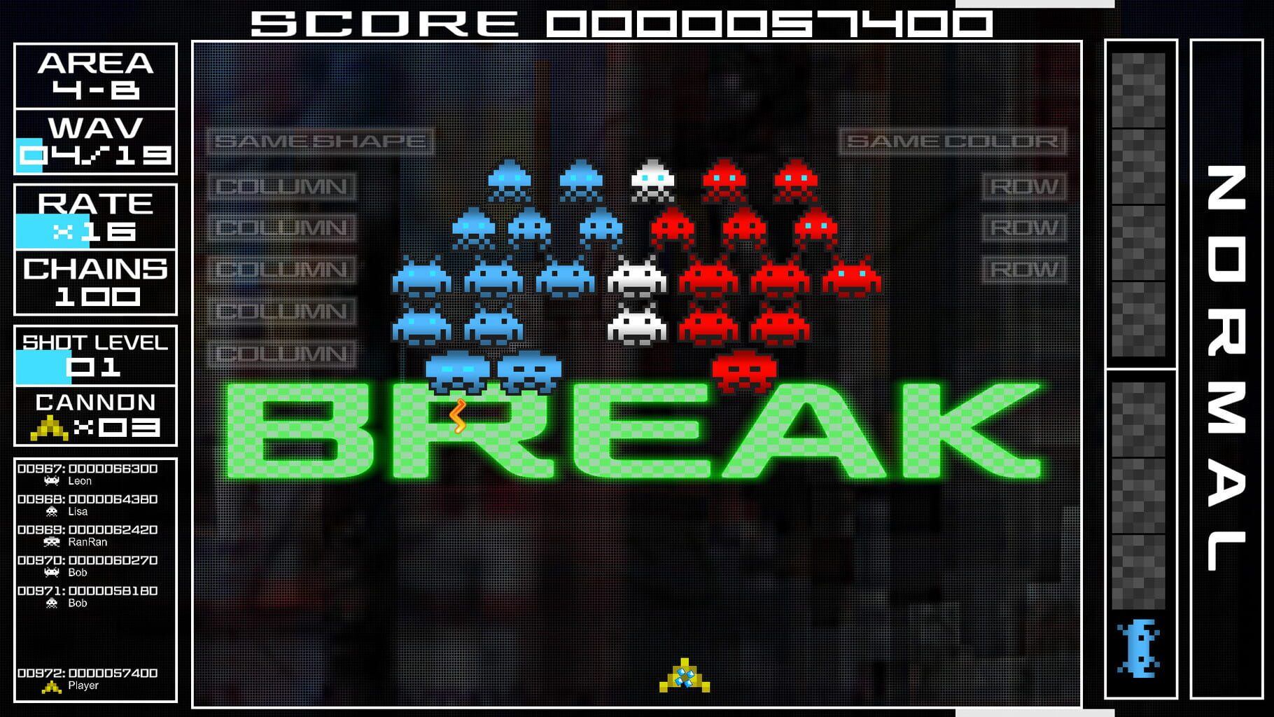 Space Invaders Extreme