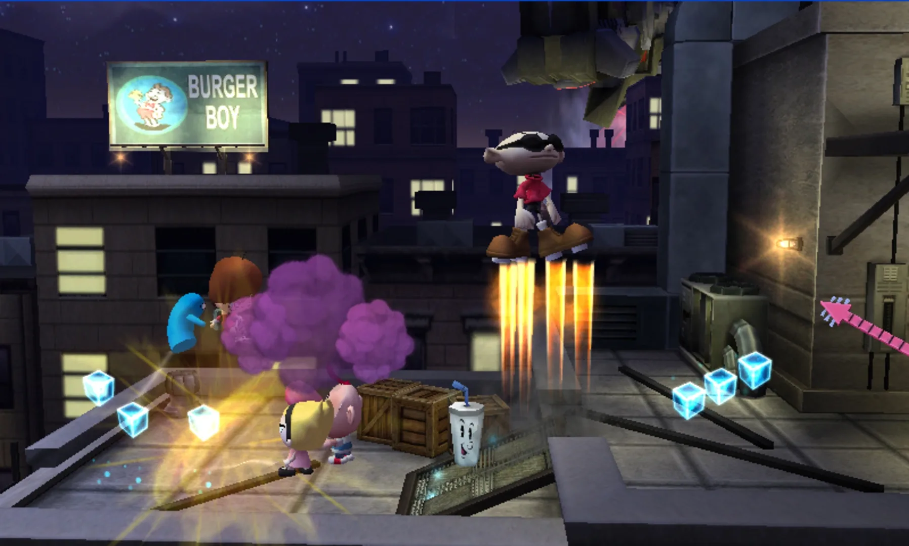 Captura de pantalla - Cartoon Network: Punch Time Explosion