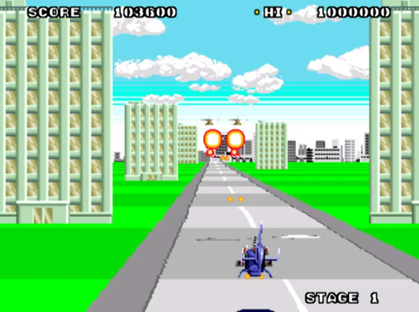 Captura de pantalla - Super Thunder Blade