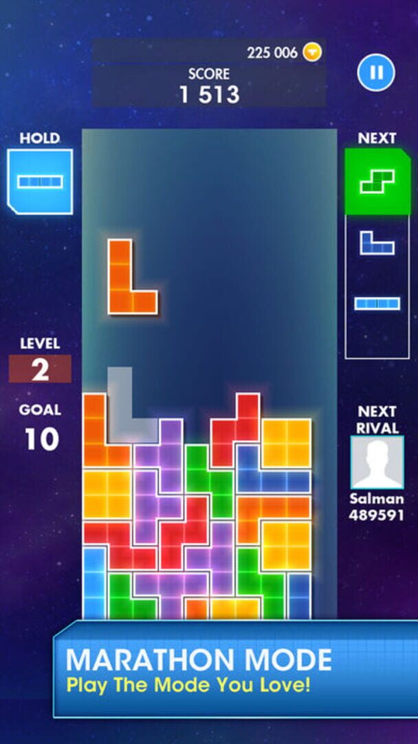 Captura de pantalla - Tetris