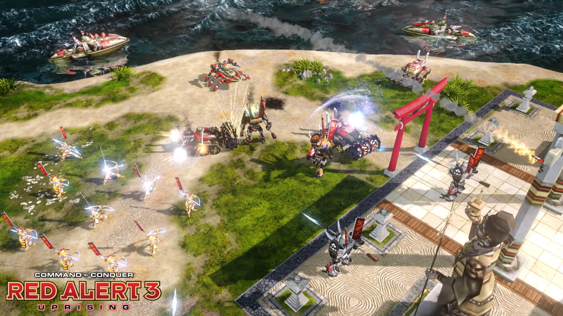 Captura de pantalla - Command & Conquer: Red Alert 3 - Uprising