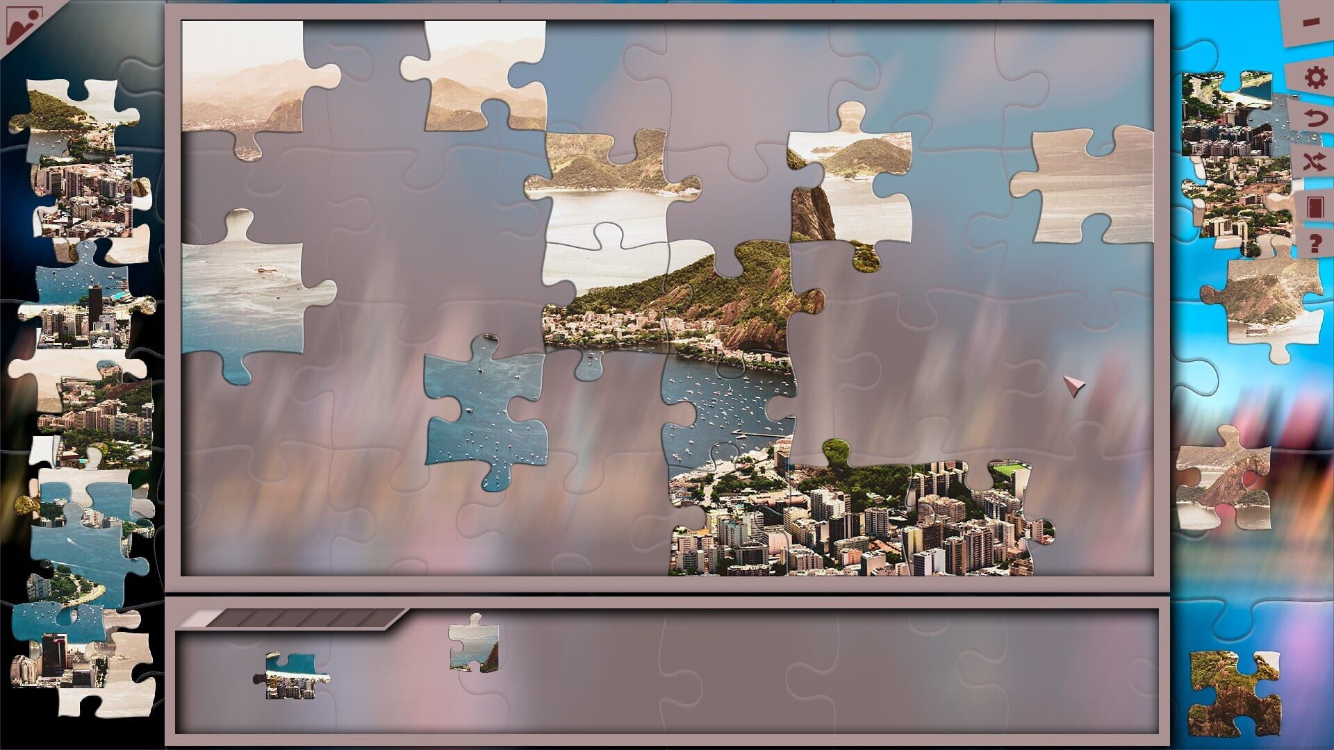 Super Jigsaw Puzzle: Cities - Screenshot