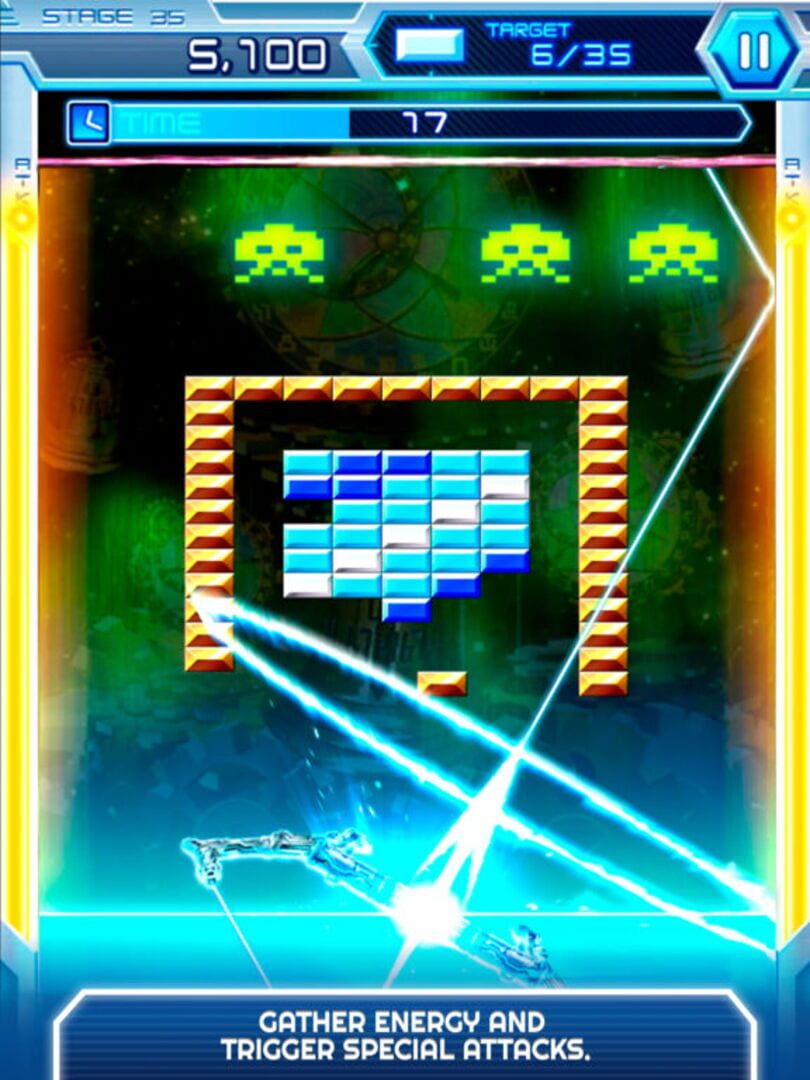 Arkanoid vs. Space Invaders screenshot