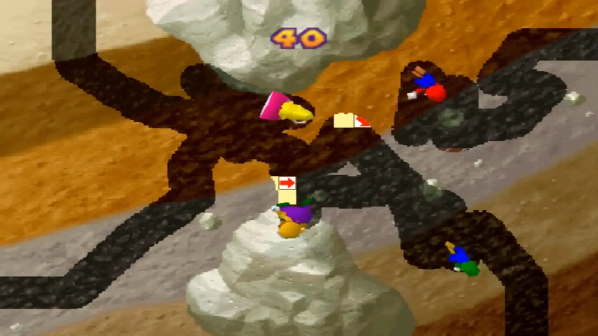 Captura de pantalla - Mario Party