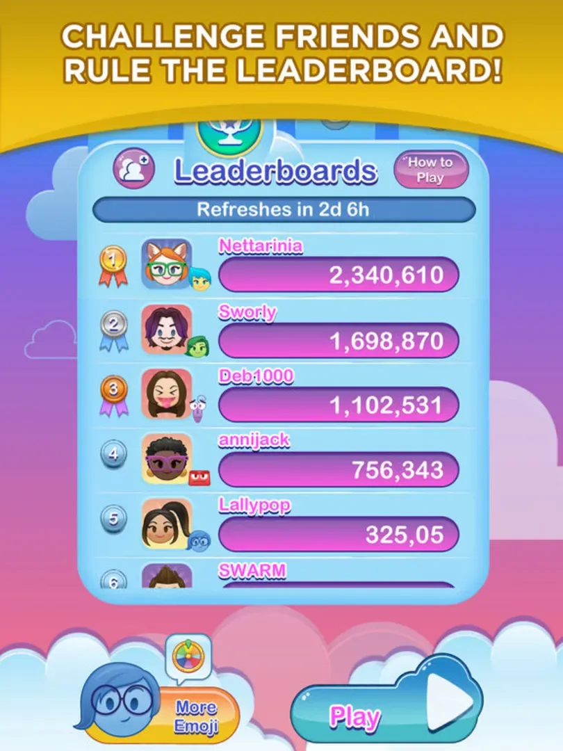 Captura de pantalla - Disney Emoji Blitz