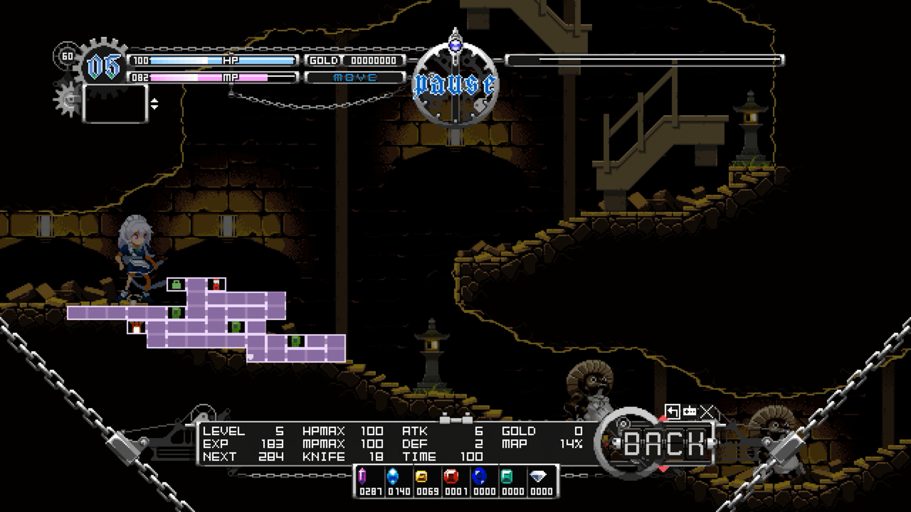 Touhou Luna Nights screenshot