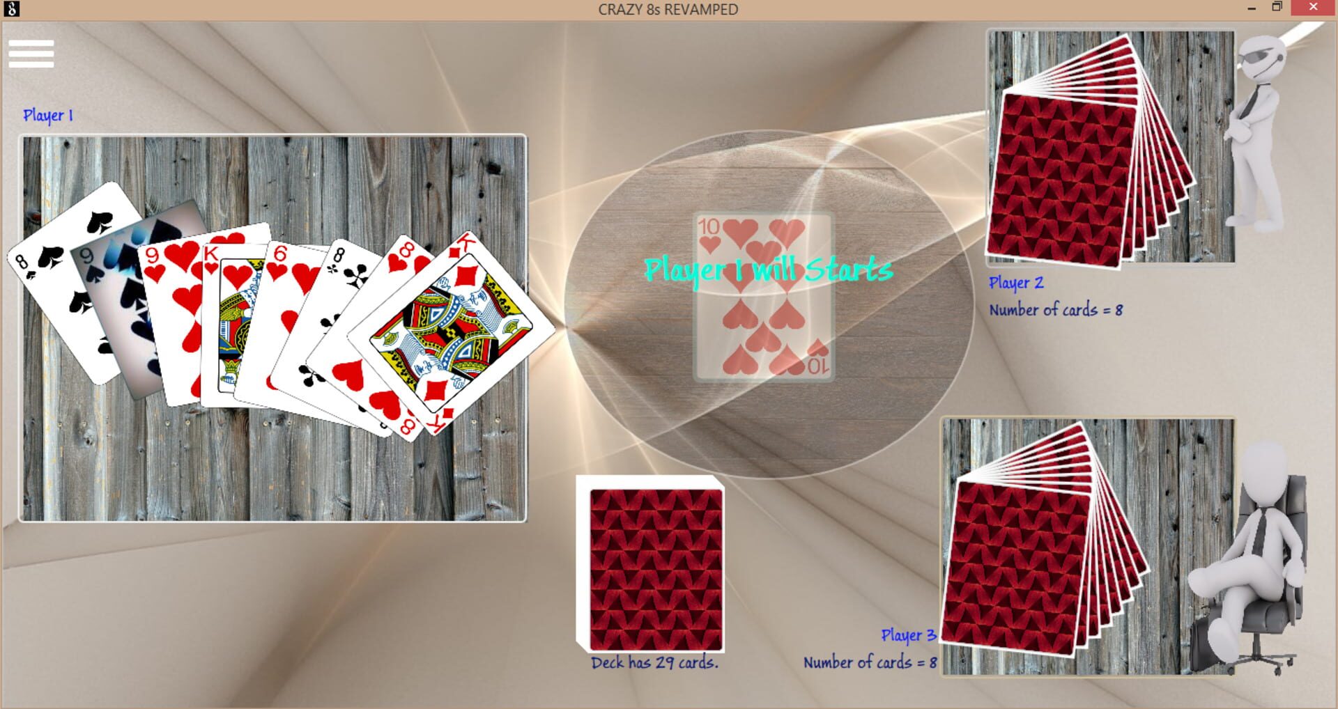 Crazy 8s Revamped - Screenshot