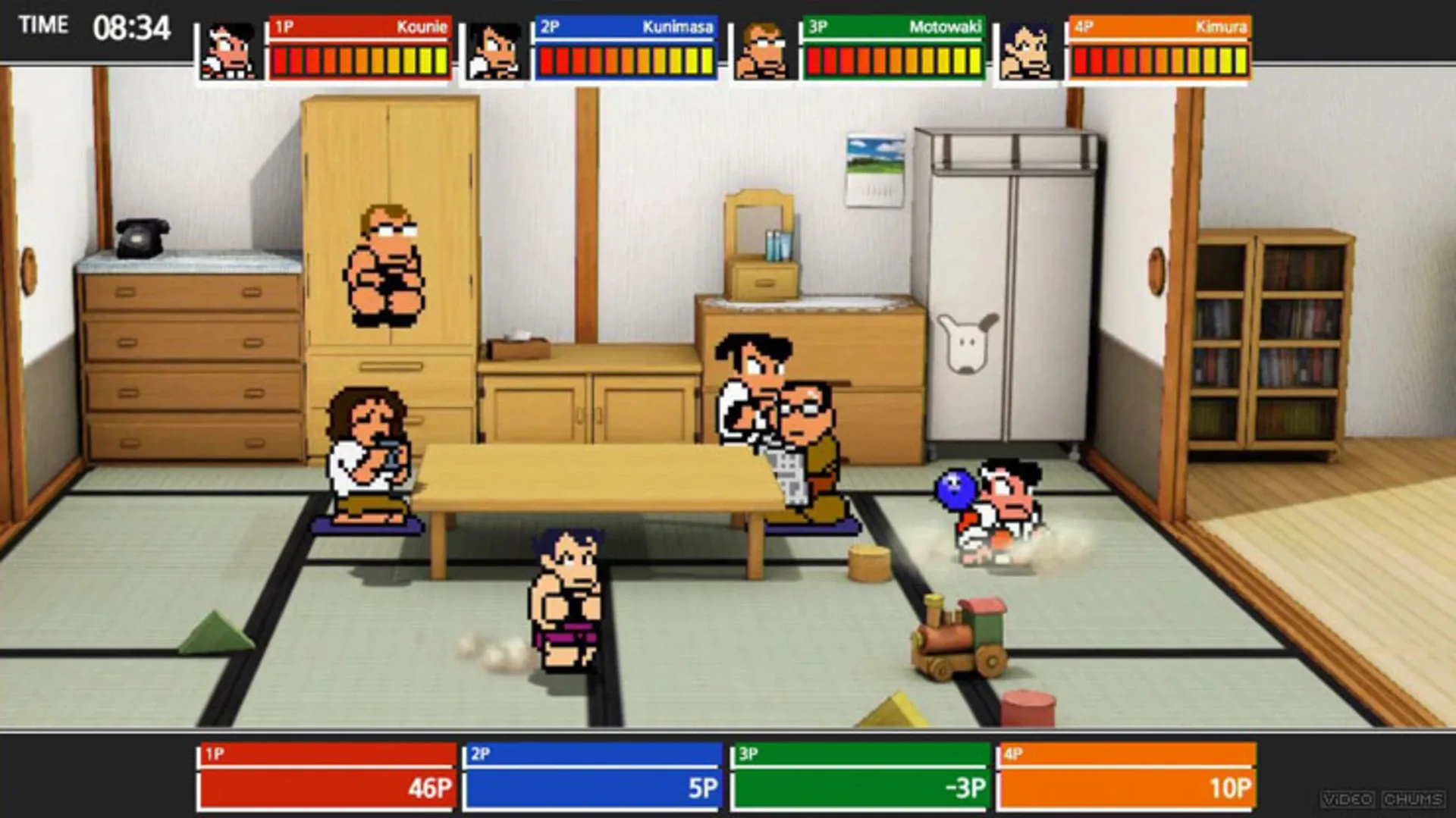 Captura de pantalla - River City Super Sports Challenge