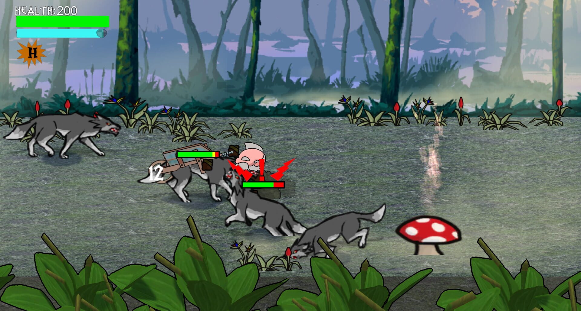 Wheelbarrow Warrior - Screenshot