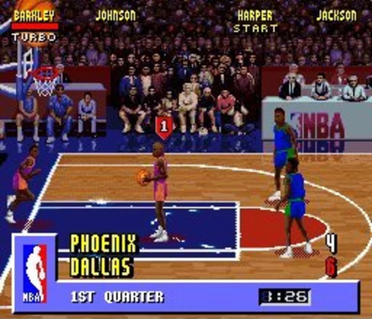 Captura de pantalla - NBA Jam