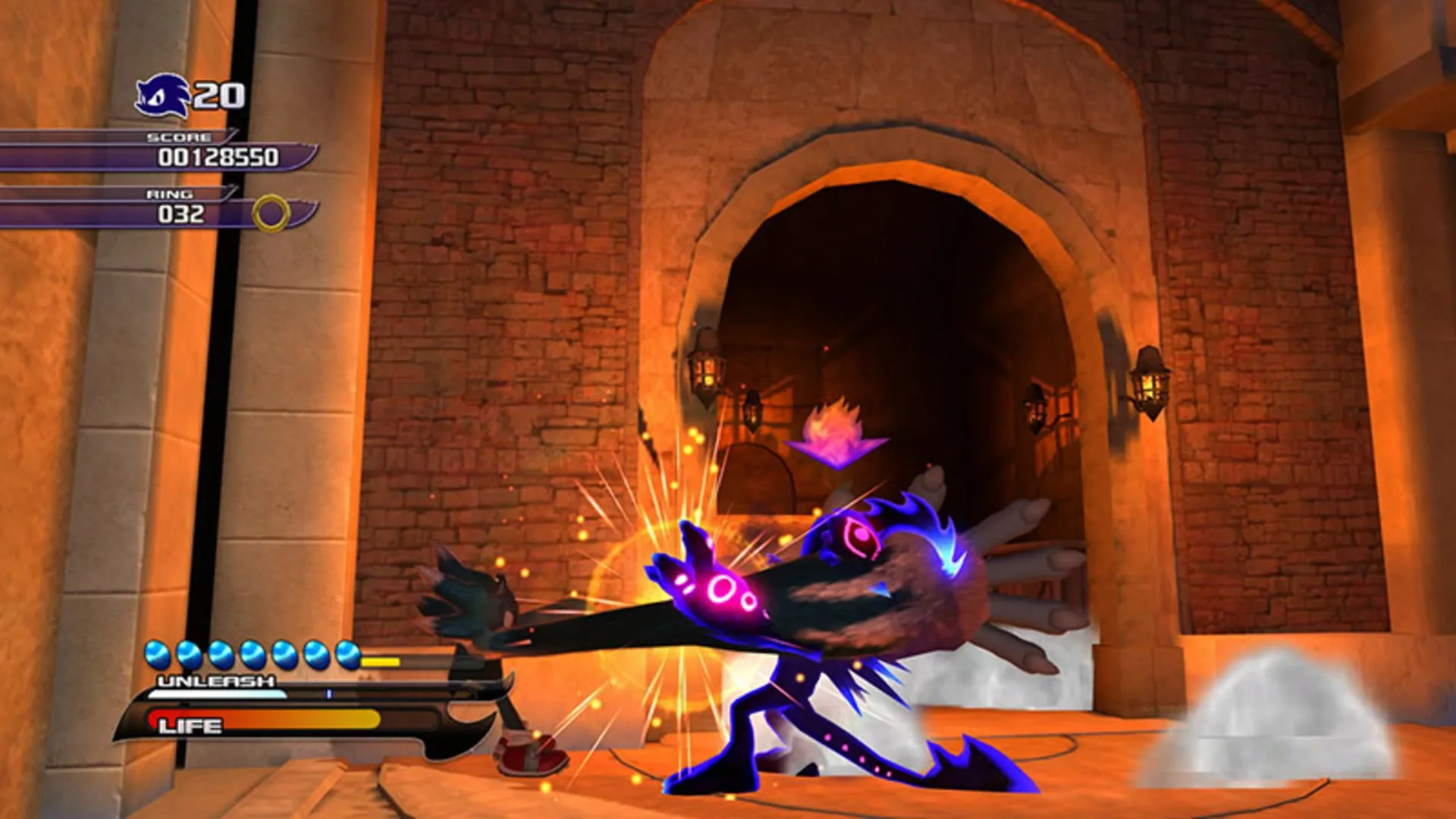 Captura de pantalla - Sonic Unleashed