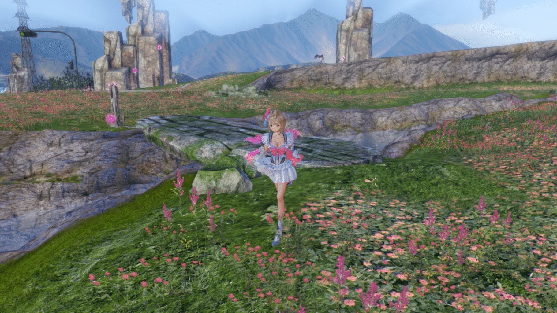 Blue Reflection screenshot