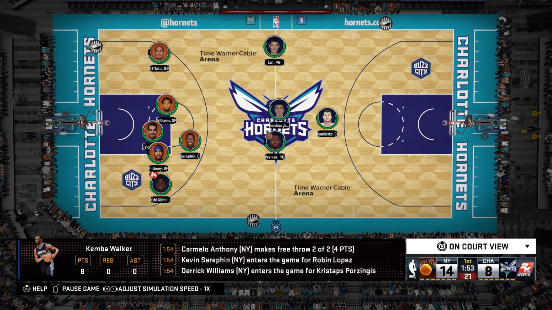 Captura de pantalla - NBA 2K16