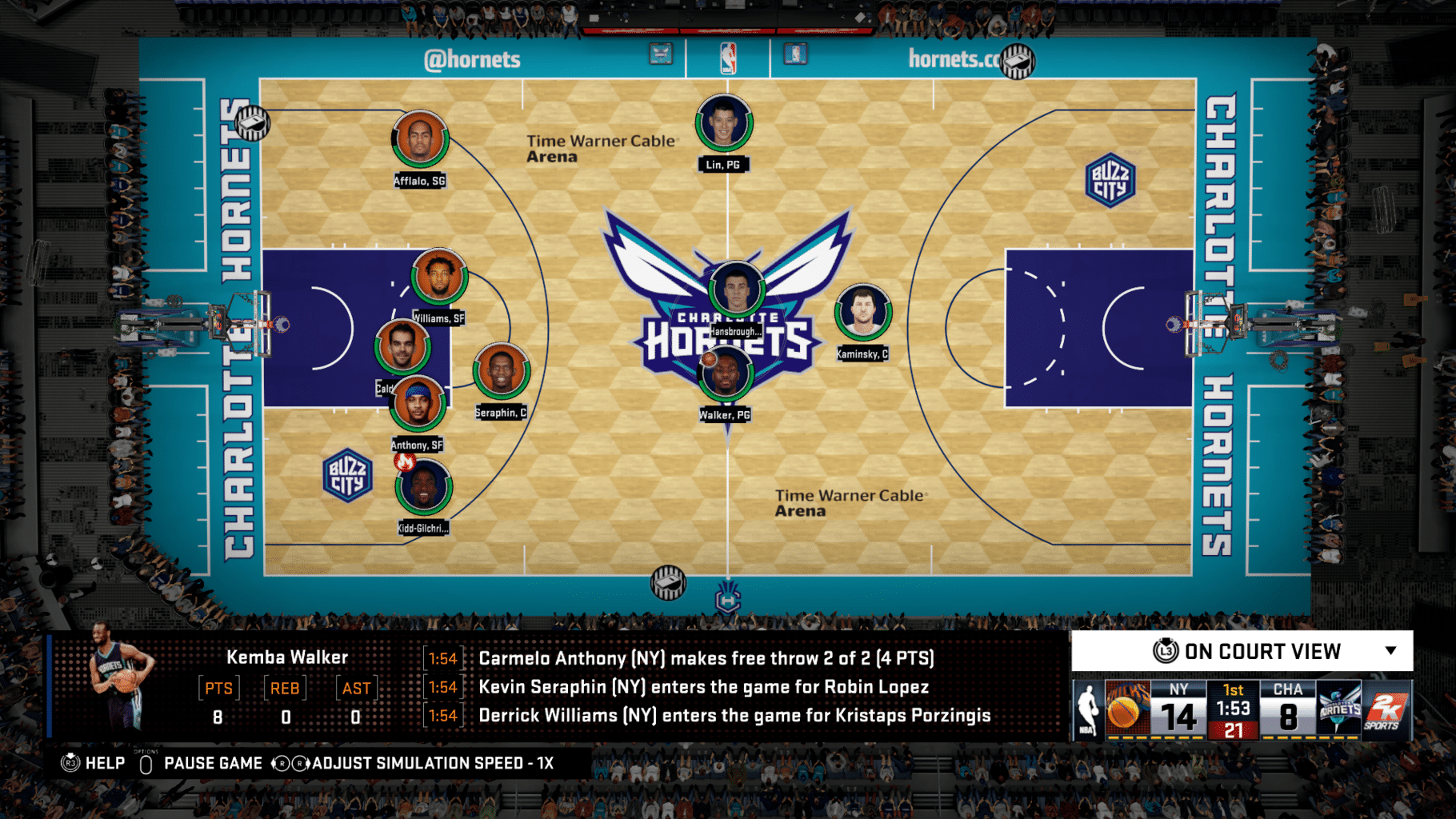 NBA 2K16 screenshot